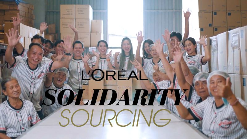 ขอขอบคุณ L'Oreal สำหรับรางวัล Value Contribution in Solidarity Sourcing.