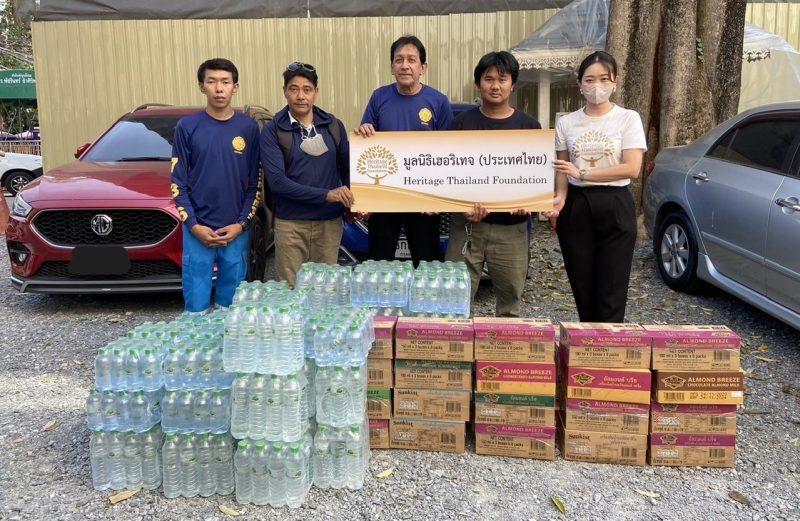 มูลนิธิเฮอริเทจ (ประเทศไทย) มอบเครื่องดื่มในเครือเฮอริเทจ ส่งความห่วงใยช่วยผู้ประสบอุทกภัยที่ จังหวัดนราธิวาส