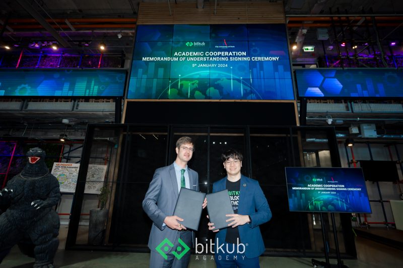 Bitkub Academy จับมือ The City University of Paris พัฒนาความร่วมมือด้านวิชาการ ไทย - ฝรั่งเศส