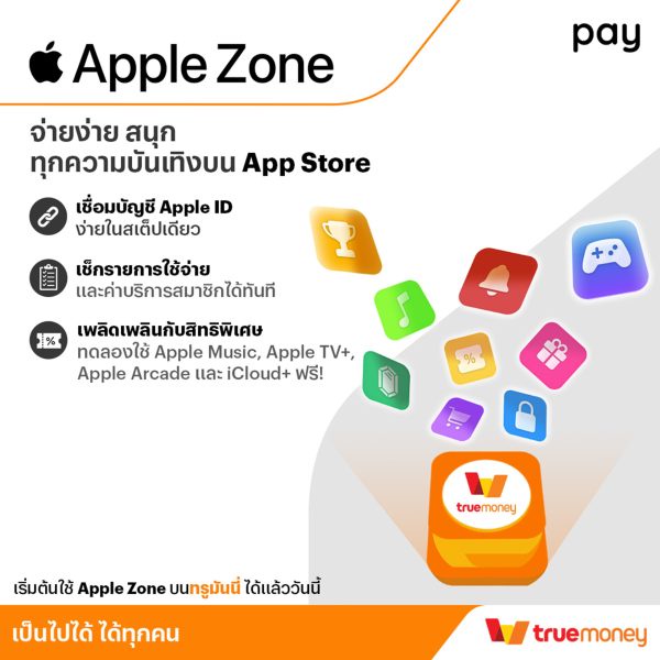 TrueMoney launches Apple Zone, enabling a seamless payment experience for App Store and Apple services in