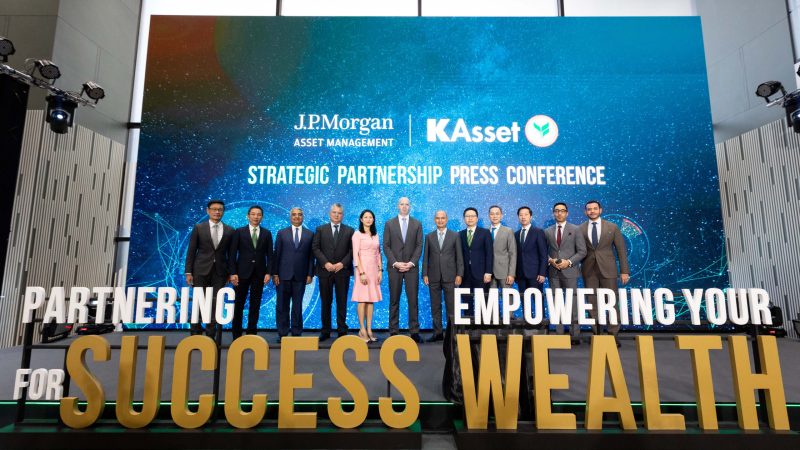 Kasikorn Asset Management and J.P. Morgan Asset Management Announce Strategic Partnership to help Thai investors build stronger and diversified