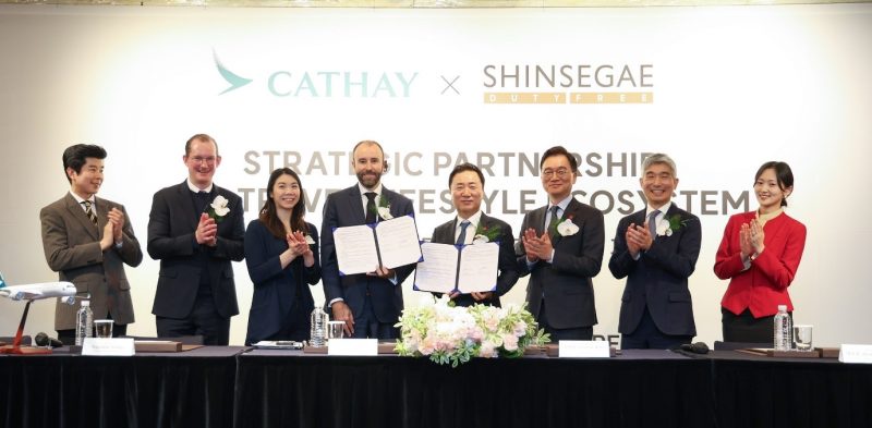 Cathay joins forces with Shinsegae Duty Free for partnership expansion in Korea