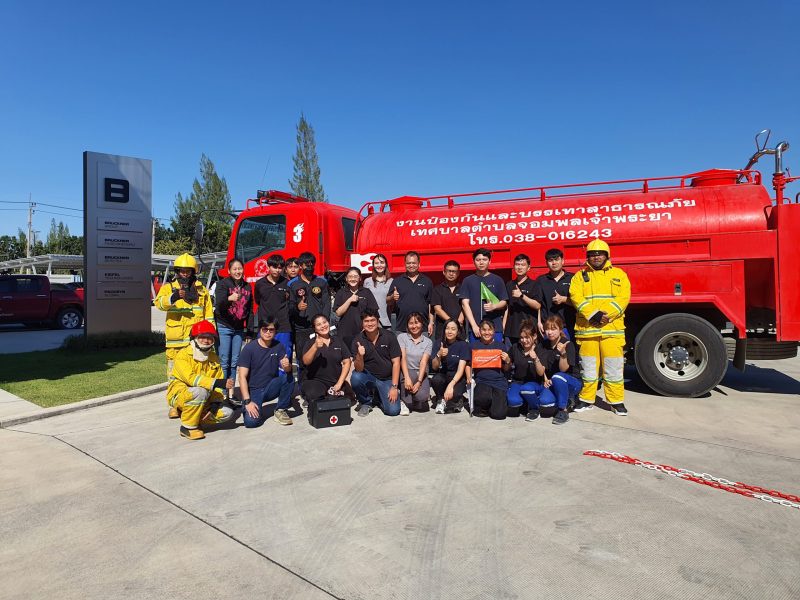 Fire Evacuation Training for Brueckner Group Asia-Pacific team