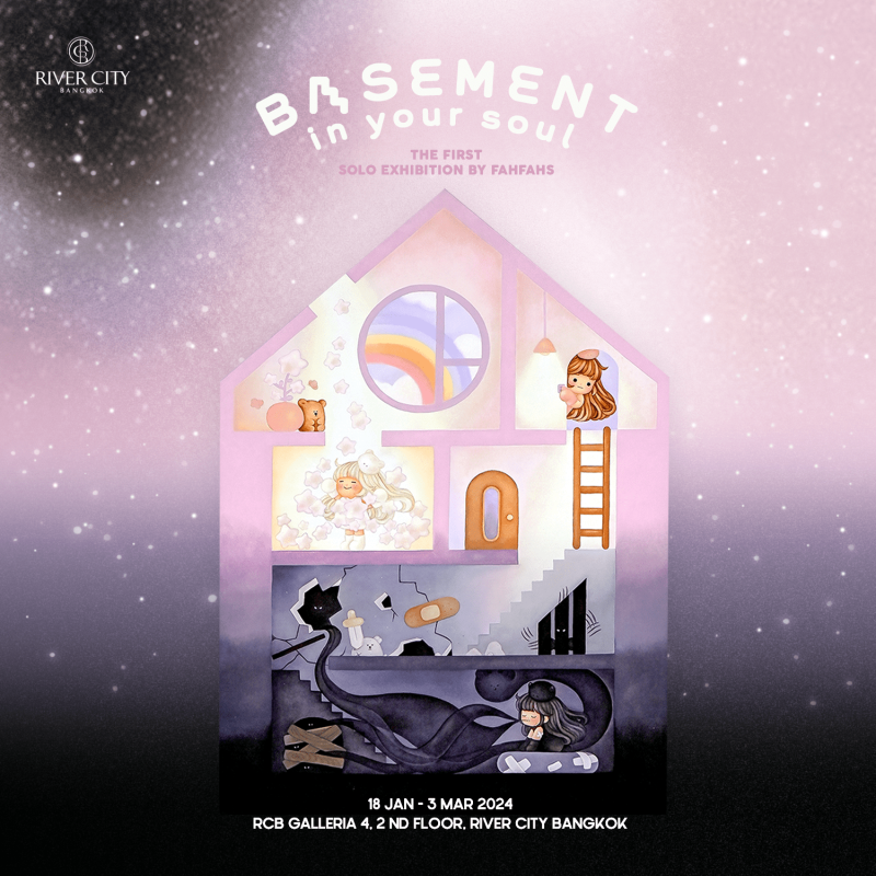 Embark on a journey into the underground chambers of the psyche at 'Basement in Your Soul' by FAHFAHS l River City