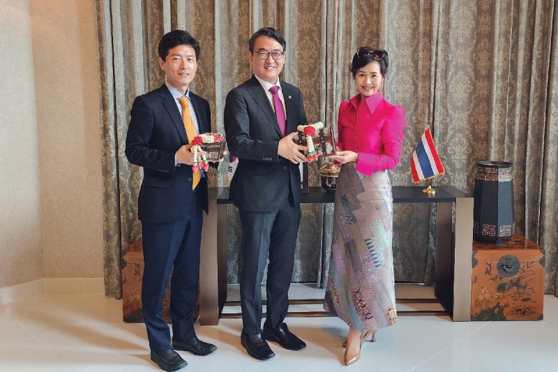 KTC Visited the Ambassador of the Republic of Korea (ROK) to Thailand