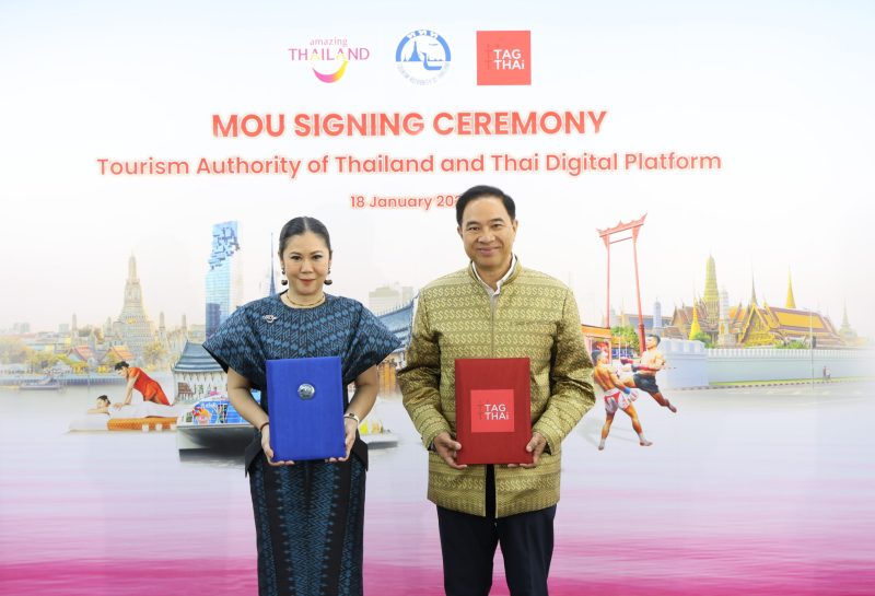 TAT and TAGTHAi sign MOU to bolster Thailand tourism