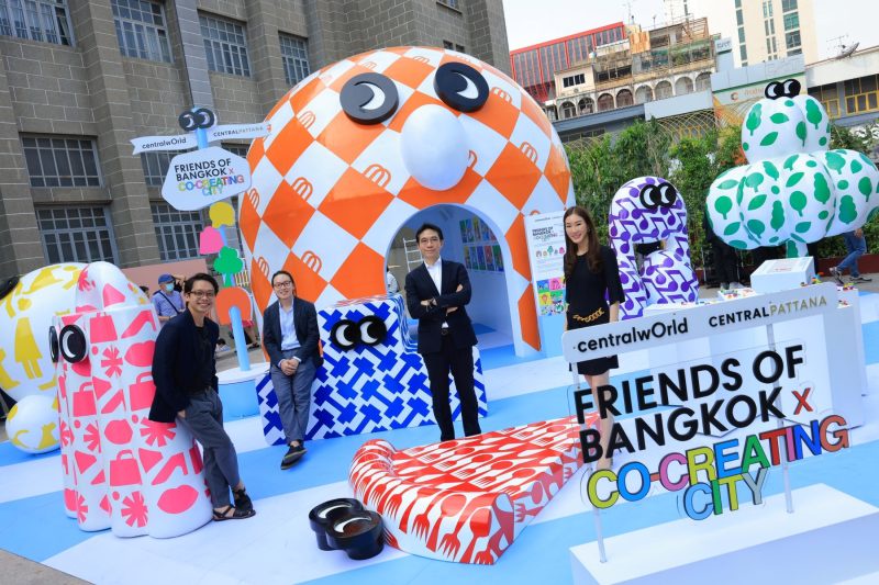Power of Art: 'Friends of Bangkok x Co-Creating City', by Central Pattana, as a Place Maker and centralwOrld as the Global Landmark of the people of