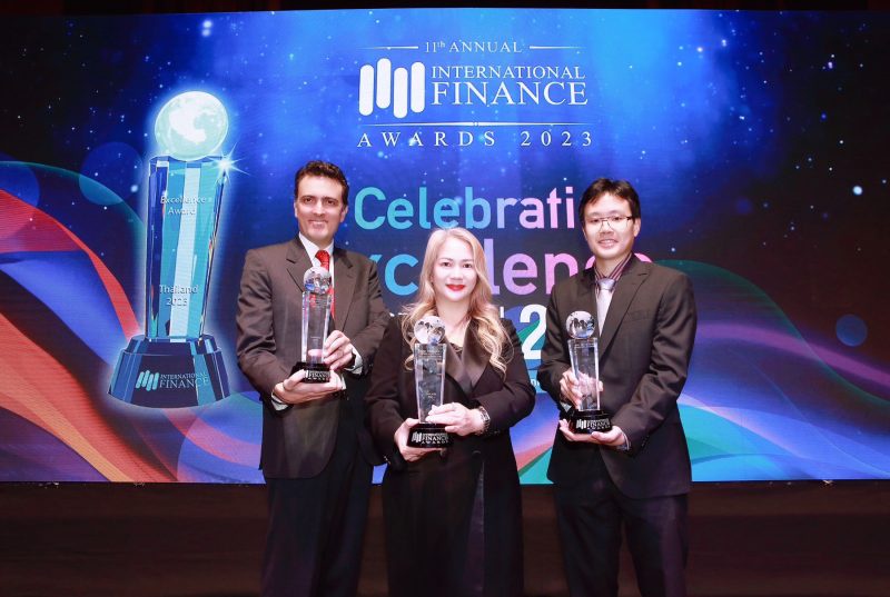 Generali Thailand Starts the New Year with a Triple Win at the International Finance Awards