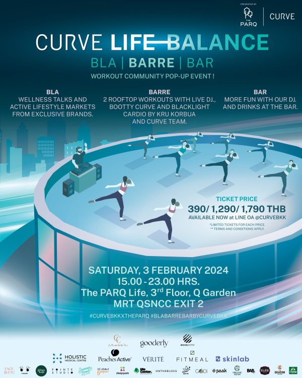 Brace yourself for the ultimate blend of fun and fitness with CURVE LIFE-BALANCE: BLA I BARRE I BAR