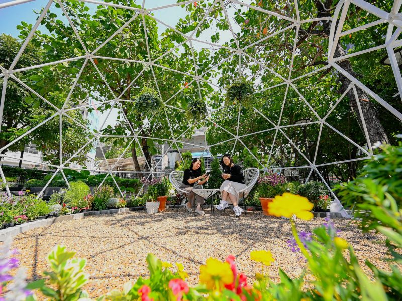 เจียไต๋ส่งต่อไอเดียการเกษตรในพื้นที่จำกัด เนรมิตสวนผักใจกลางสุขุมวิทใต้ ในงาน Bangkok Design Week 2024 เจียไต๋