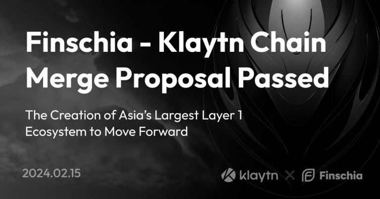 Finschia Foundation และ Klaytn ผ่านข้อเสนอการควบรวมกิจการ มุ่งสร้างบล็อกเชนเมนเน็ตที่ใหญ่ที่สุดในเอเชีย