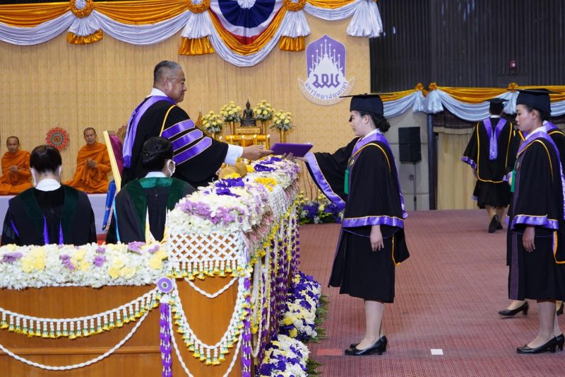 The Royal Graduation Ceremony for the Academic Year 2022 at the University of Phayao was a Momentous Cccasion, with Mr. Palakorn Suwanrath, a Privy Councilor, representing His Majesty King Maha