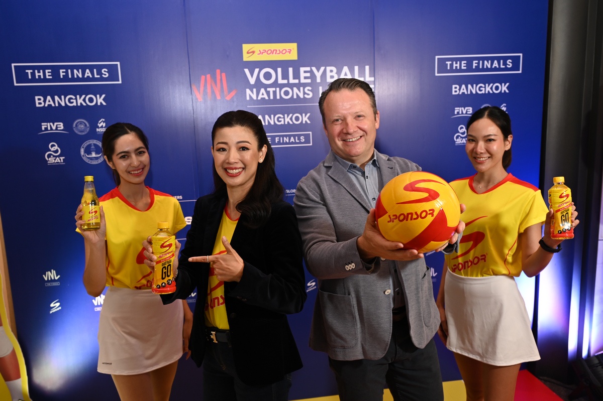 Sponsor becomes the first Thai brand to debut the VNL finals in Thailand, energizing Thais to Cheer for Thailand with All Your Heart in this Unforgettable