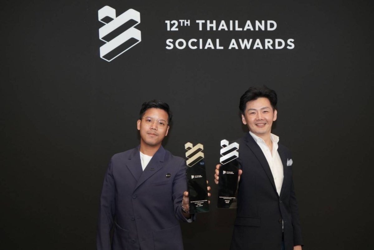 จระเข้ - คว้ารางวัลสุดยอดแบรนด์ที่มีผลงานยอดเยี่ยมบนโซเชียลมีเดีย 2 ปีซ้อน ในงาน THAILAND SOCIAL AWARDS ครั้งที่ 12 สาขารางวัลกลุ่ม Construction