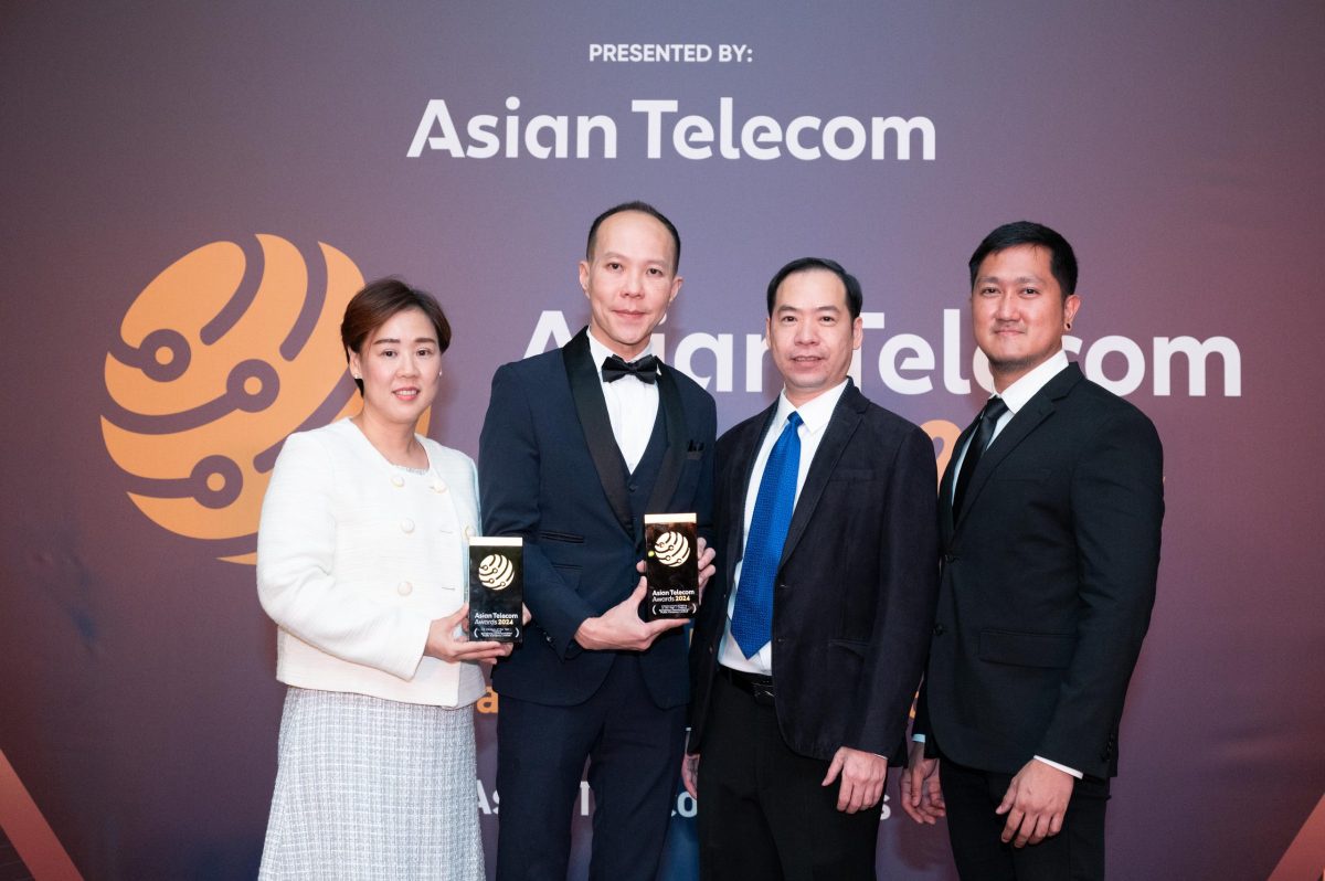 SYMC คว้า 2 รางวัลใหญ่จากเวที Asian Telecom Awards 2024 ตอกย้ำผู้นำระบบโครงข่ายและการบริหารงาน HR เป็นเลิศระดับเอเชีย