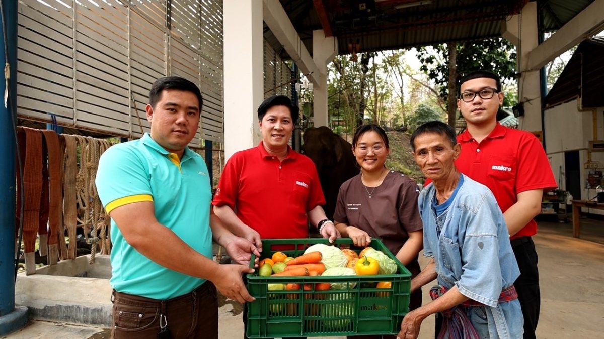 ซีพี แอ็กซ์ตร้า สานต่อวิถีแห่งความยั่งยืนกับโครงการ AXTRA Care ส่งมอบอาหารส่วนเกิน เติมเต็มคุณภาพชีวิตช้างไทย