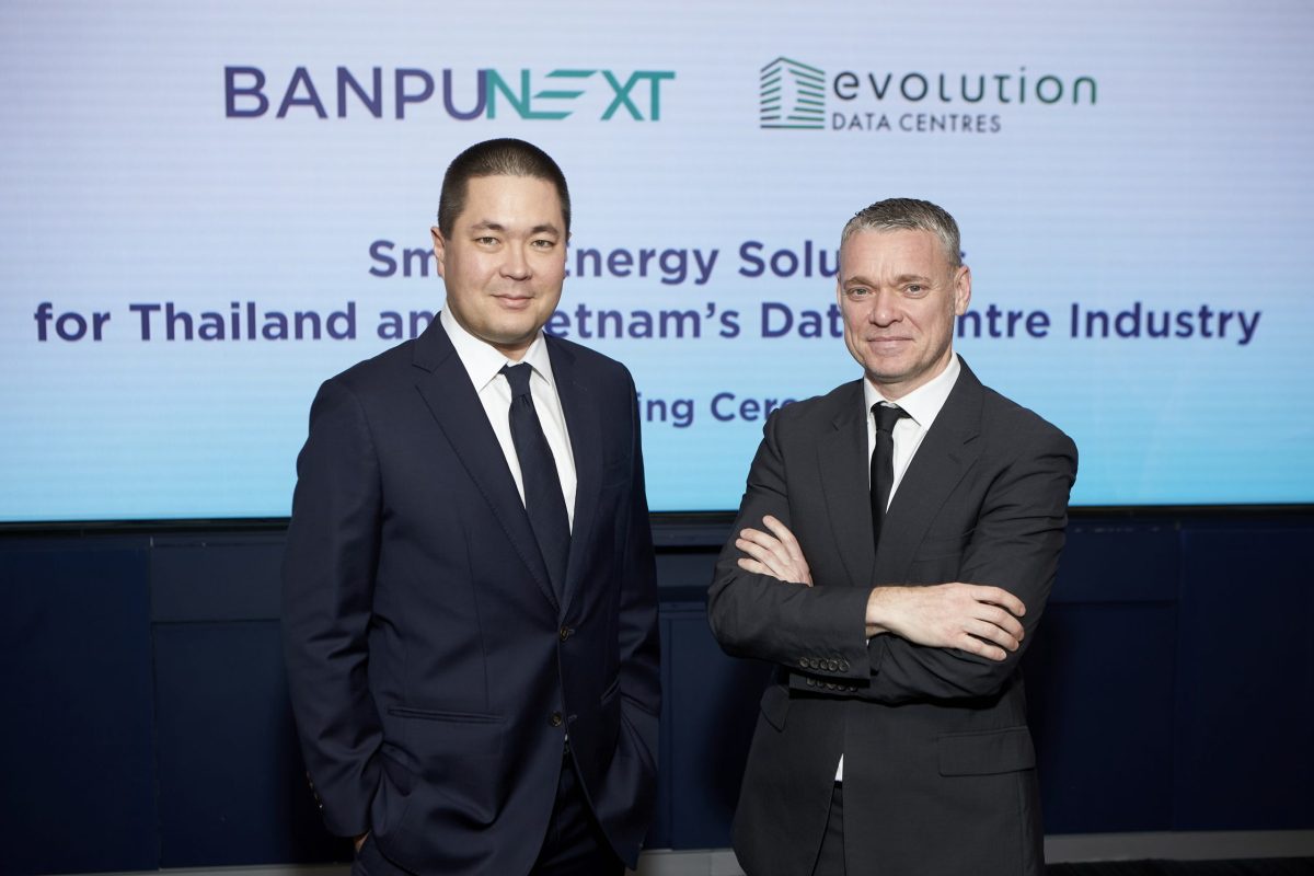 Banpu NEXT partners with Evolution Data Centres, to provide smart energy solutions to improve sustainability for their Thailand and Vietnam data