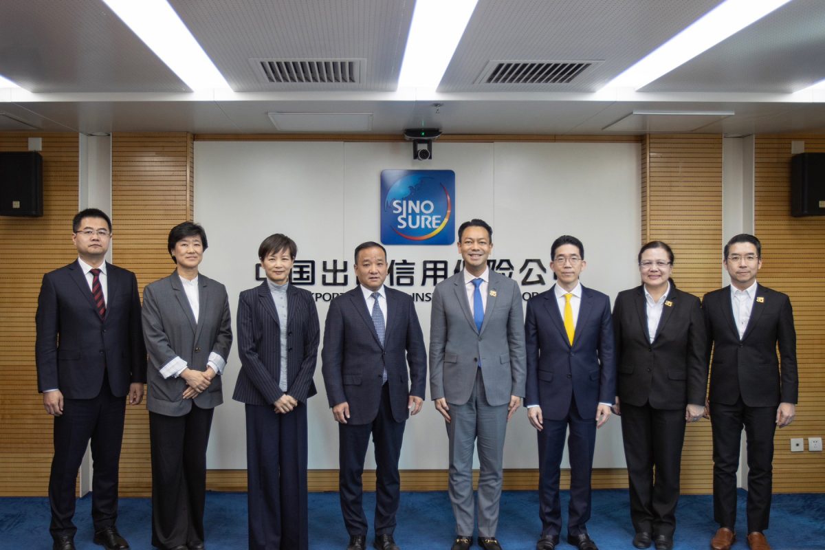 EXIM Thailand Collaborates with SINOSURE to Mitigate Thai-Chinese Trade and Investment Risks, Fueling Industrial Innovation, Market Expansion, and EEC