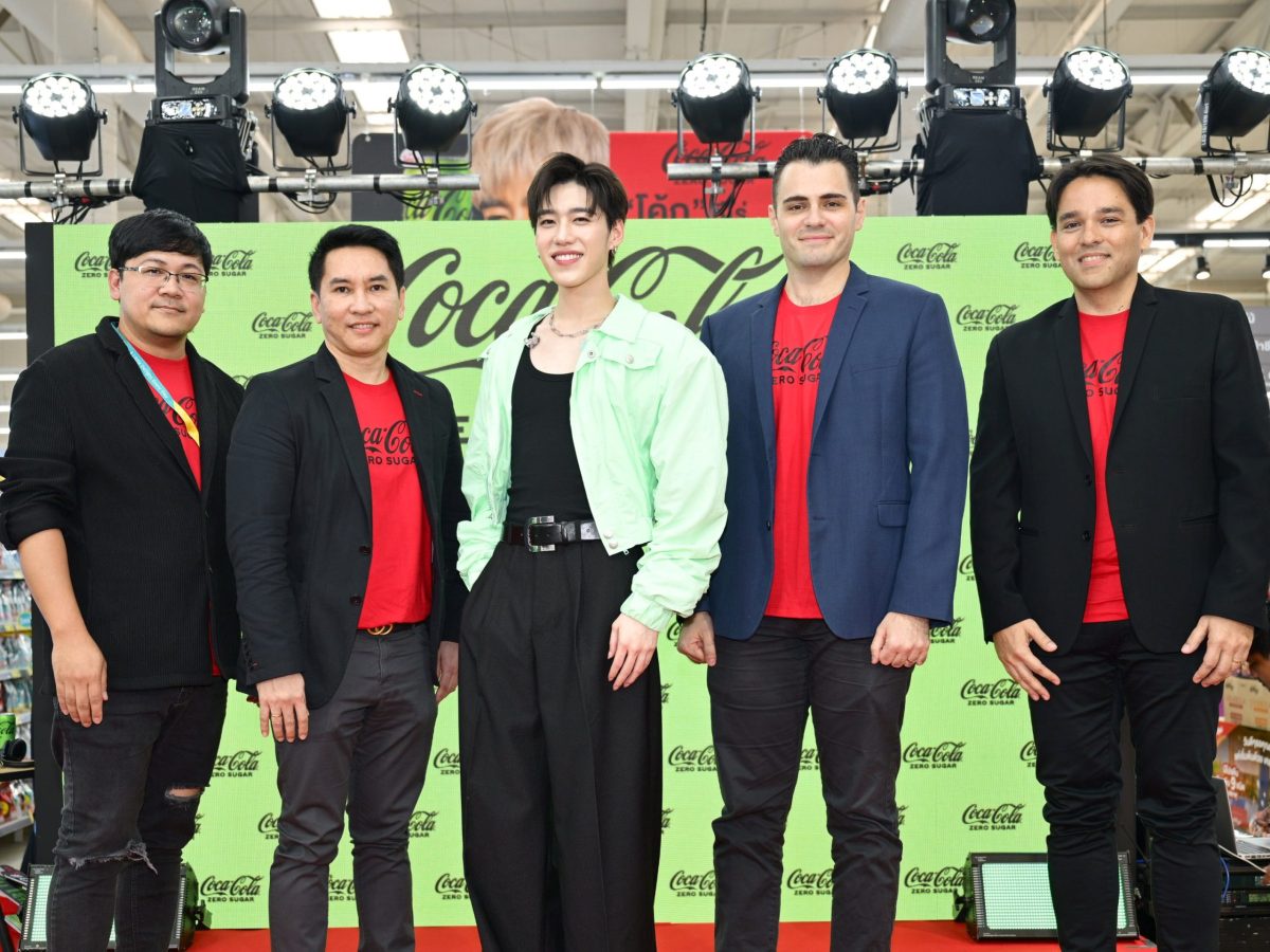 ThaiNamthip joins hands with Lotus's to host 'Coke' Zero Lime Exclusive Launch event at Lotus's Sukhaphibal 1, inviting consumers to discover the refreshing new drink with