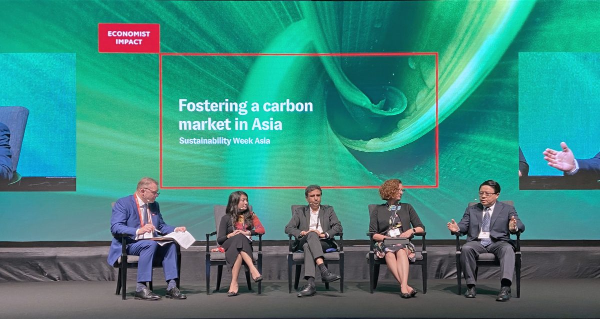 เดลต้าร่วมกับผู้นำอุตสาหกรรม แบ่งปันกลยุทธ์ทางธุรกิจเพื่อลดการปล่อยคาร์บอน ณ งานสัมมนา Sustainability Week Asia โดย Economist