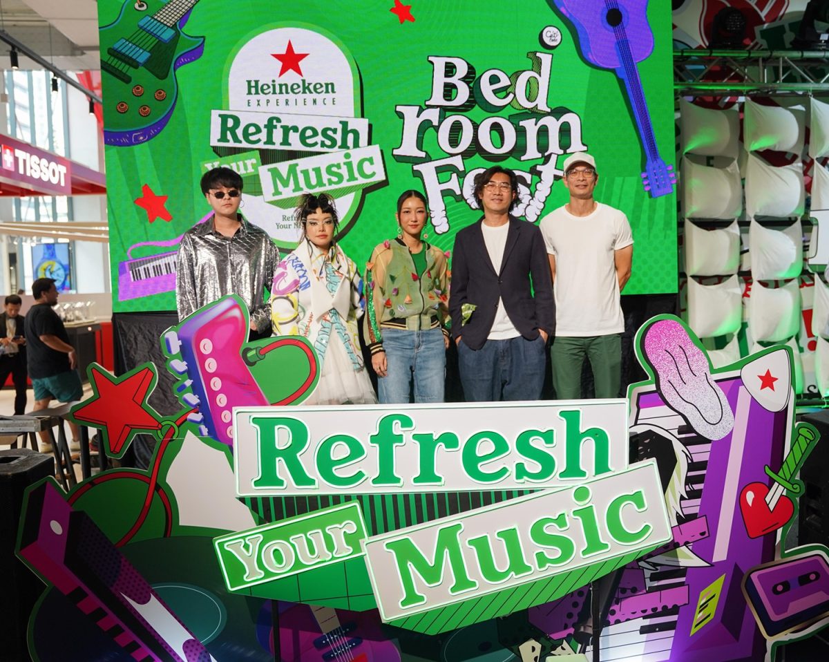 Heineken Experience x Cat Radio ประกาศผลผู้ชนะ 6 วงหน้าใหม่ ร่วมไลน์อัพเวทีงาน HEINEKEN EXPERIENCE REFRESH YOUR MUSIC presents BEDROOM