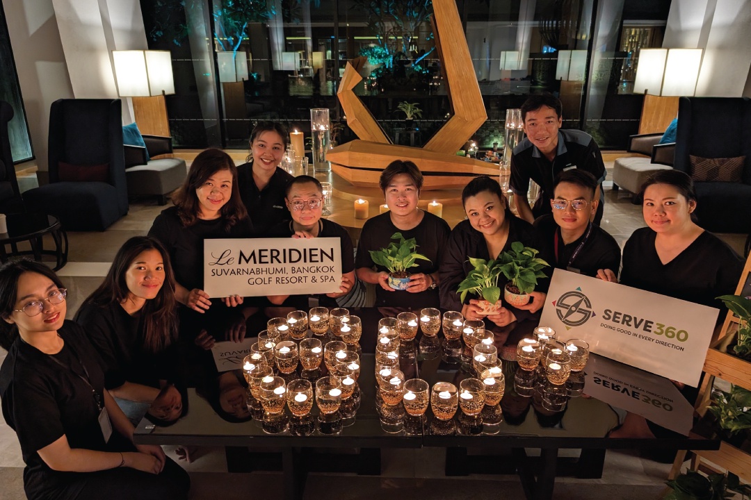 Le Meridien Suvarnabhumi, Bangkok Golf Resort Spa Joins the Earth Hour 2024 Movement with Artistic Workshop