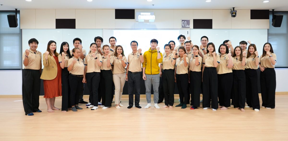 The Division of General Affairs at the University of Phayao recently hosted a Project with the Theme of Good Health and Well-Being: BMI
