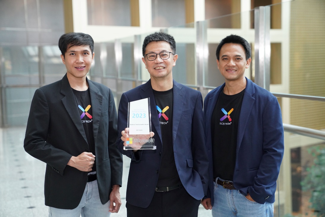 SCB TechX คว้ารางวัล Business Transformation Partner Award of the Year จากการประยุกต์ใช้นวัตกรรม AI ของไมโครซอฟท์