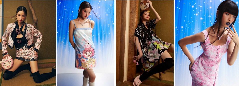 lyn around and O-Teerawat introduce the enchanting Sakura Spirit collection, blending pop femininity with Japanese