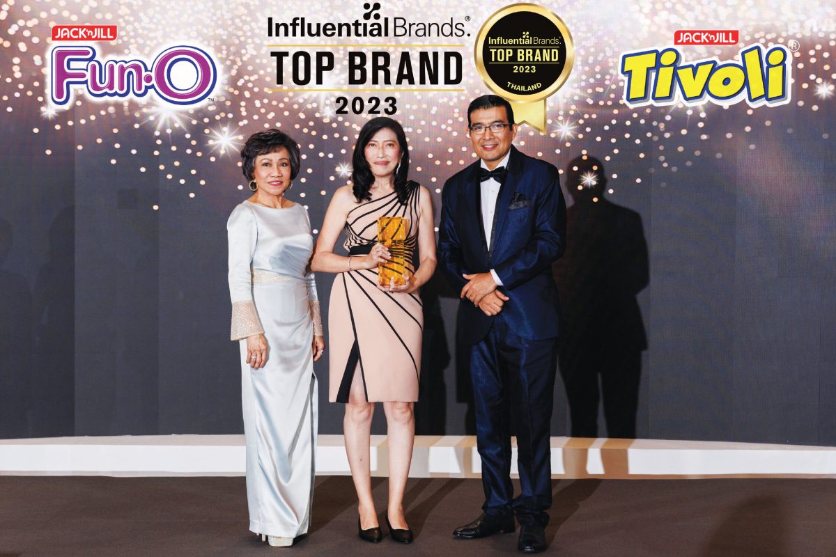 ฟันโอ-ทิวลี่ คว้ารางวัล 2023 Top Influential Brands Award สุดยอดแบรนด์ที่ทรงอิทธิพลต่อผู้บริโภคมากที่สุด