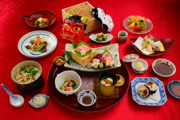 ห้องอาหาร ยามาซาโตะฉลอง เซ็ตสึบุน เทศกาลปาถั่วมงคลด้วยอาหารชุดพิเศษ