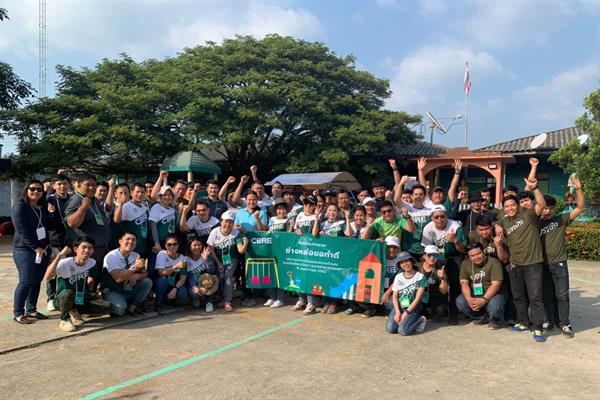 Photo Release: CBRE SUPPORTS A SCHOOL IN AYUTTHAYA