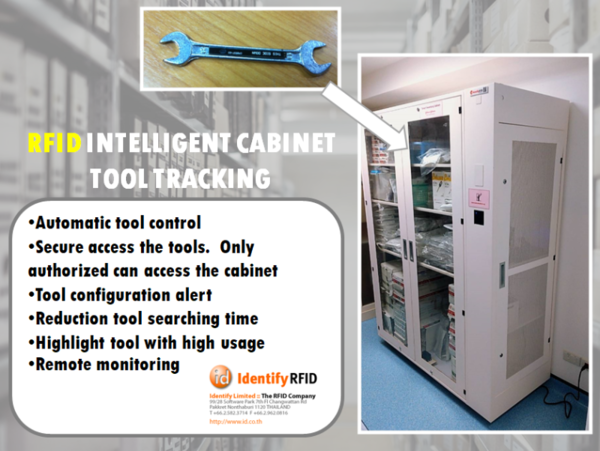 อาร์เอฟไอดีนำเสนอระบบ RFID Intelligent Cabinet