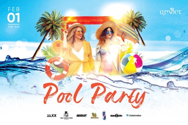 amBar Pool Party February Session 2020