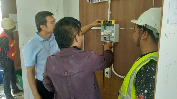 ภาพข่าว: สนพ.ลพบุรี ดำเนินการทดสอบมาตรฐานฝีมือแรงงานแห่งชาติ สาขาช่างไฟฟ้าภายในอาคาร ระดับ 1 เดือนมกราคม รุ่นที่2
