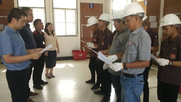 ภาพข่าว: สนพ.ลพบุรี ดำเนินการทดสอบมาตรฐานฝีมือแรงงานแห่งชาติ สาขาช่างไฟฟ้าภายในอาคาร ระดับ 1 ประจำเดือนมกราคม รุ่นที่1
