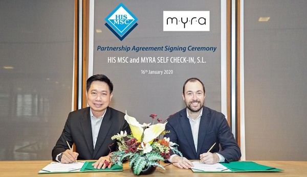 ภาพข่าว: HIS MSC เซ็นสัญญากับ MYRA