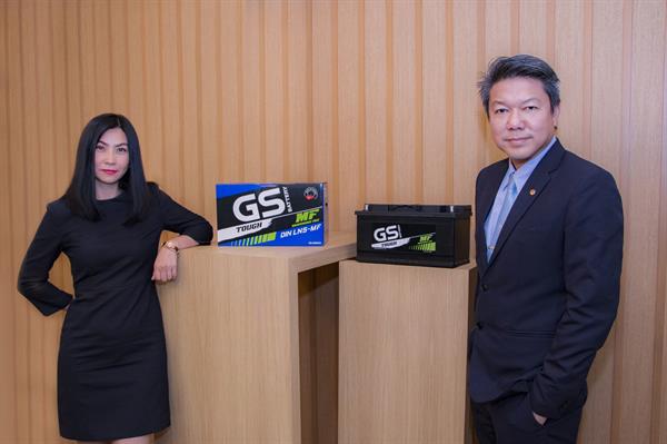 ยีเอส แบตเตอรี่ ผู้นำในตลาดแบตเตอรี่รถยนต์เมืองไทย เดินหน้ารุกตลาด เปิดตัวแบตเตอรี่ขั้วจม ผลิตภัณฑ์นำเข้าจากโรงงาน GS ประเทศ ตุรกี นวัตกรรมใหม่ DIN TYPE LN5-MF