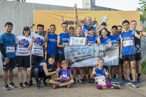 Wyndham Grand Phuket Kalim Bay Run for help, Run for Australia