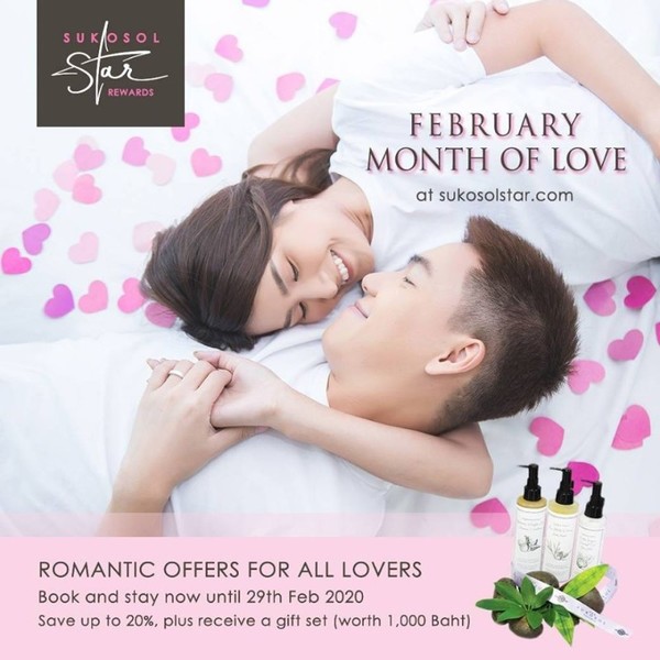 February Month of Love Offers at The Sukosol Bangkok