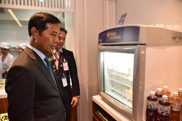 รัฐมนตรีช่วยว่าการกระทรวงคมนาคม เป็นประธานในพิธีเปิดห้องรับรองพิเศษของการบินไทย ณ ท่าอากาศยานภูเก็ต
