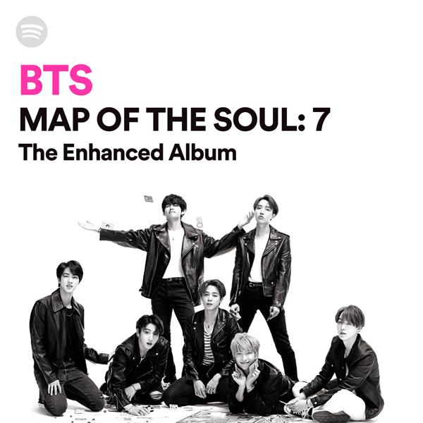 BTS ร่วมกับ Spotify เปิดตัวเพลย์ลิสต์สุดเอ็กซ์คลูซีฟ 'MAP OF THE SOUL: 7 The Enhanced Album