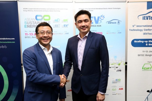 อินฟอร์มา มาร์เก็ตส์ ร่วมกับ สมาคมยานยนต์ไฟฟ้าไทย จัดงาน Electric Vehicle Asia and iEVTech 2020 คู่ขนานไปกับงาน ASE 2020