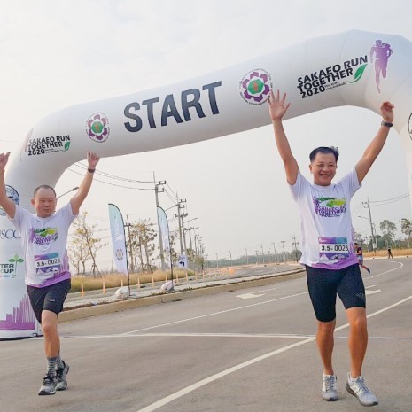 BWG ร่วมสนับสนุนก้าวไปด้วยกัน Sakaeo Run together 2020