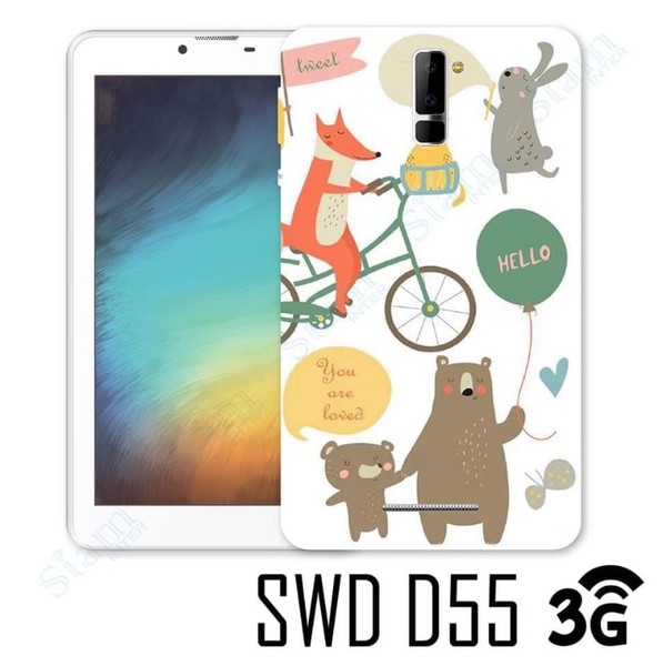 New SWD D55 แท็บเล็ตลายการ์ตูนน่ารัก