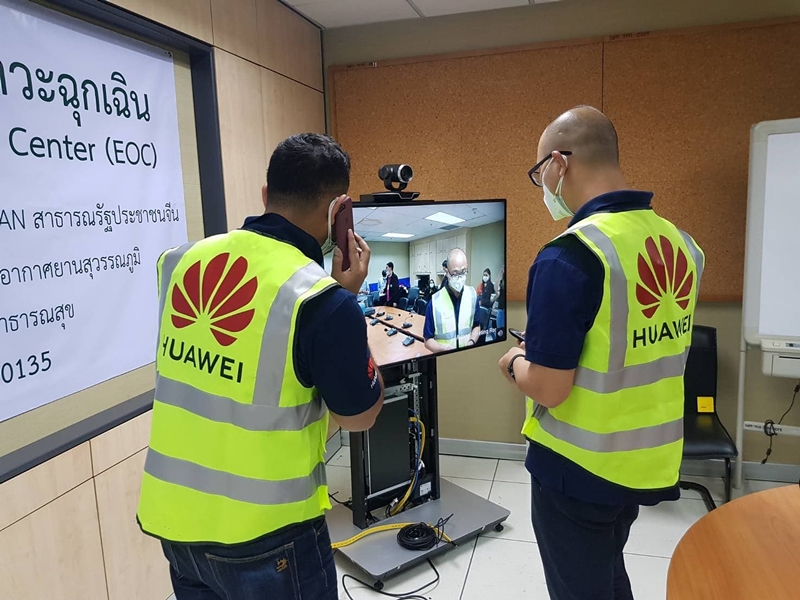 Huawei powers Thailand telemedicine Video Conference Solution to fight COVID-19