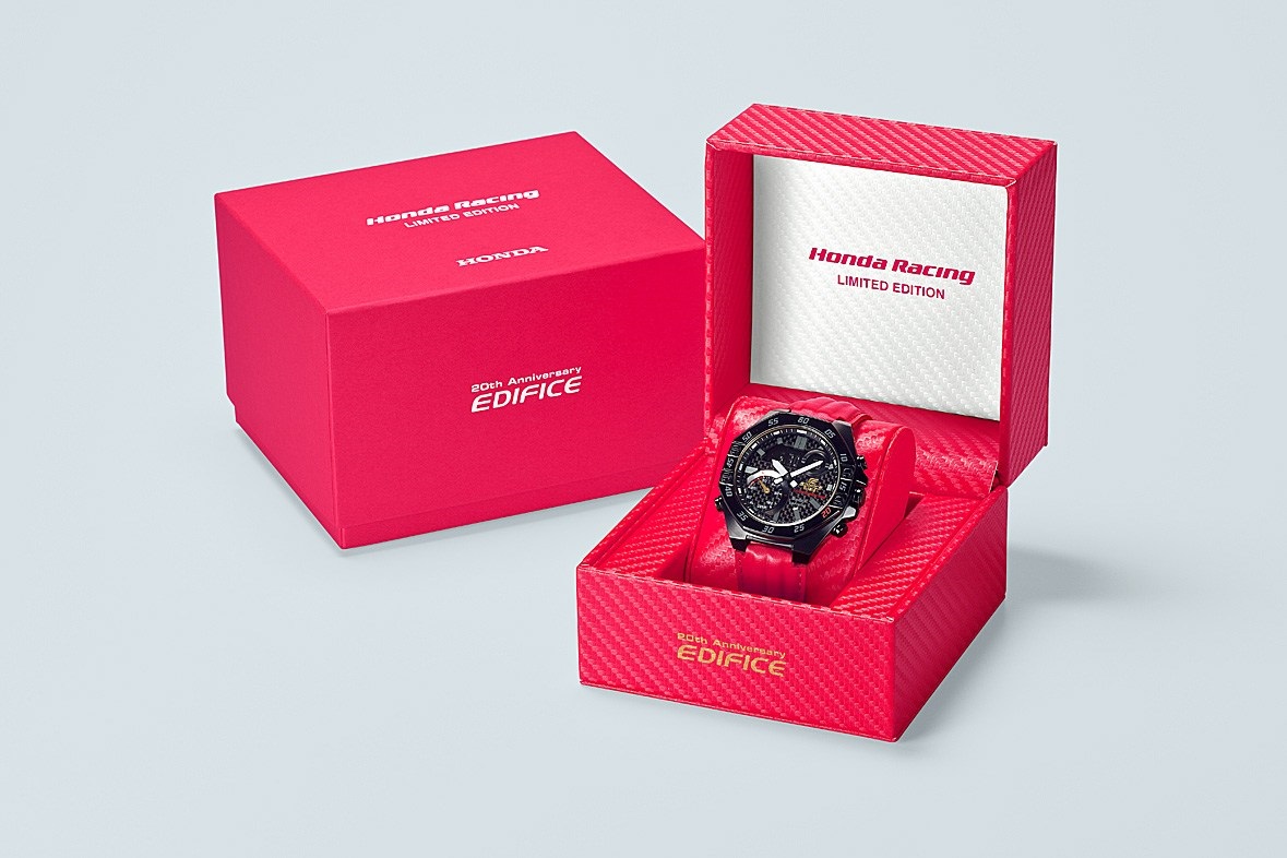 Casio จับมือ Honda Racing เปิดตัวนาฬิการุ่นใหม่ฉลองครบรอบ 20 ปีแบรนด์ EDIFICE
