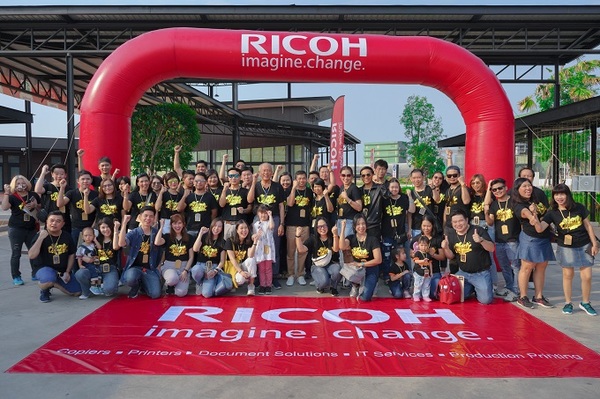 RICOH สร้างความประทับใจกับงานแรลลี่ Shine Bright like a Gold