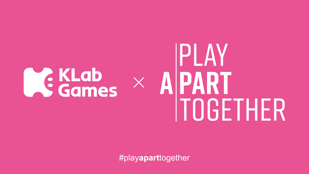 KLab ร่วมกับกลุ่มอุตสาหกรรมเกม และองค์การอนามัยโลก (WHO) สนับสนุนแคมเปญ #PlayApartTogether เพื่อป้องกันการแพร่ระบาดของ COVID-19