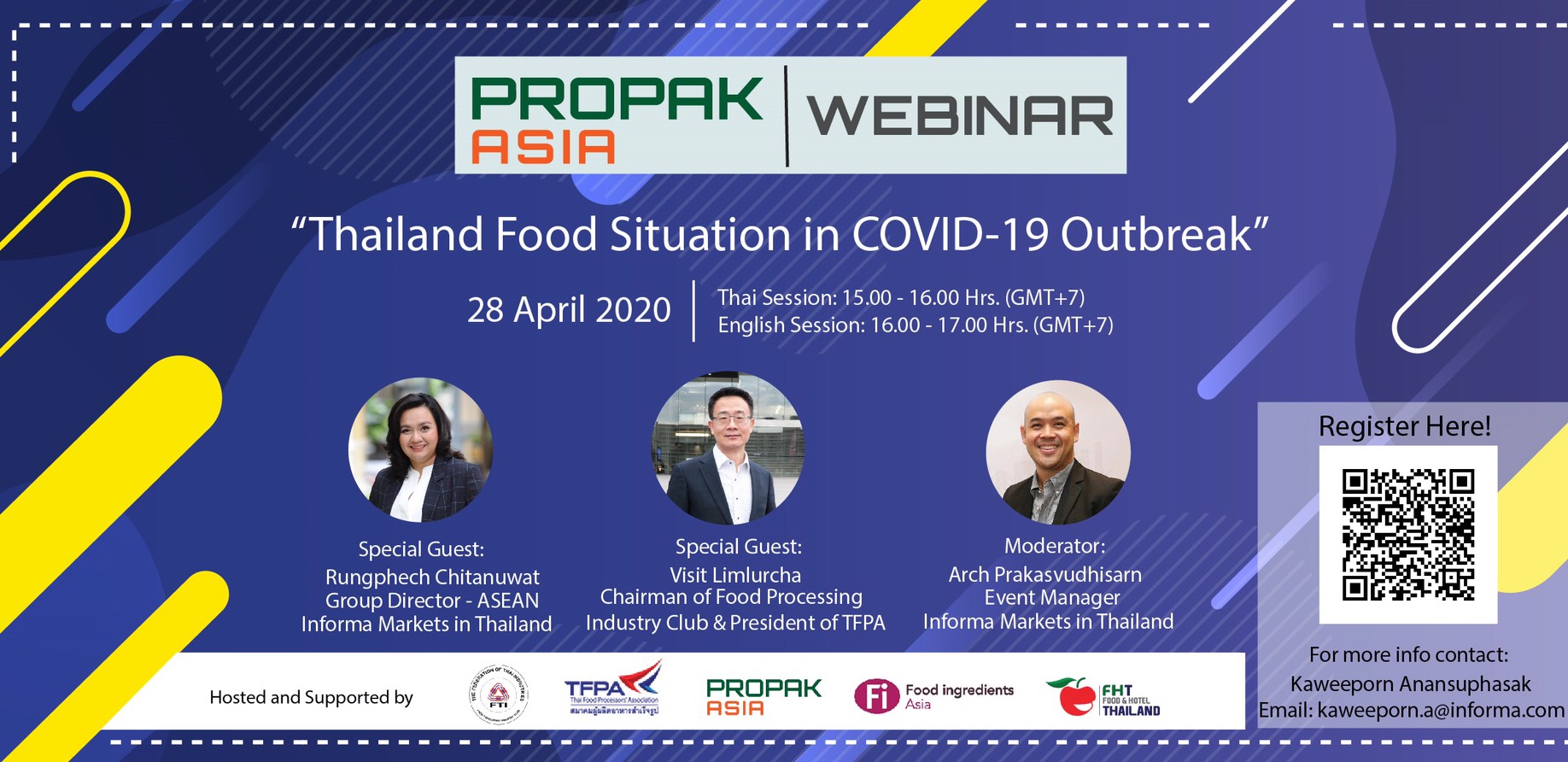ProPak Asia 2020 Webinar Thailand food situation in COVID-19 outbreak